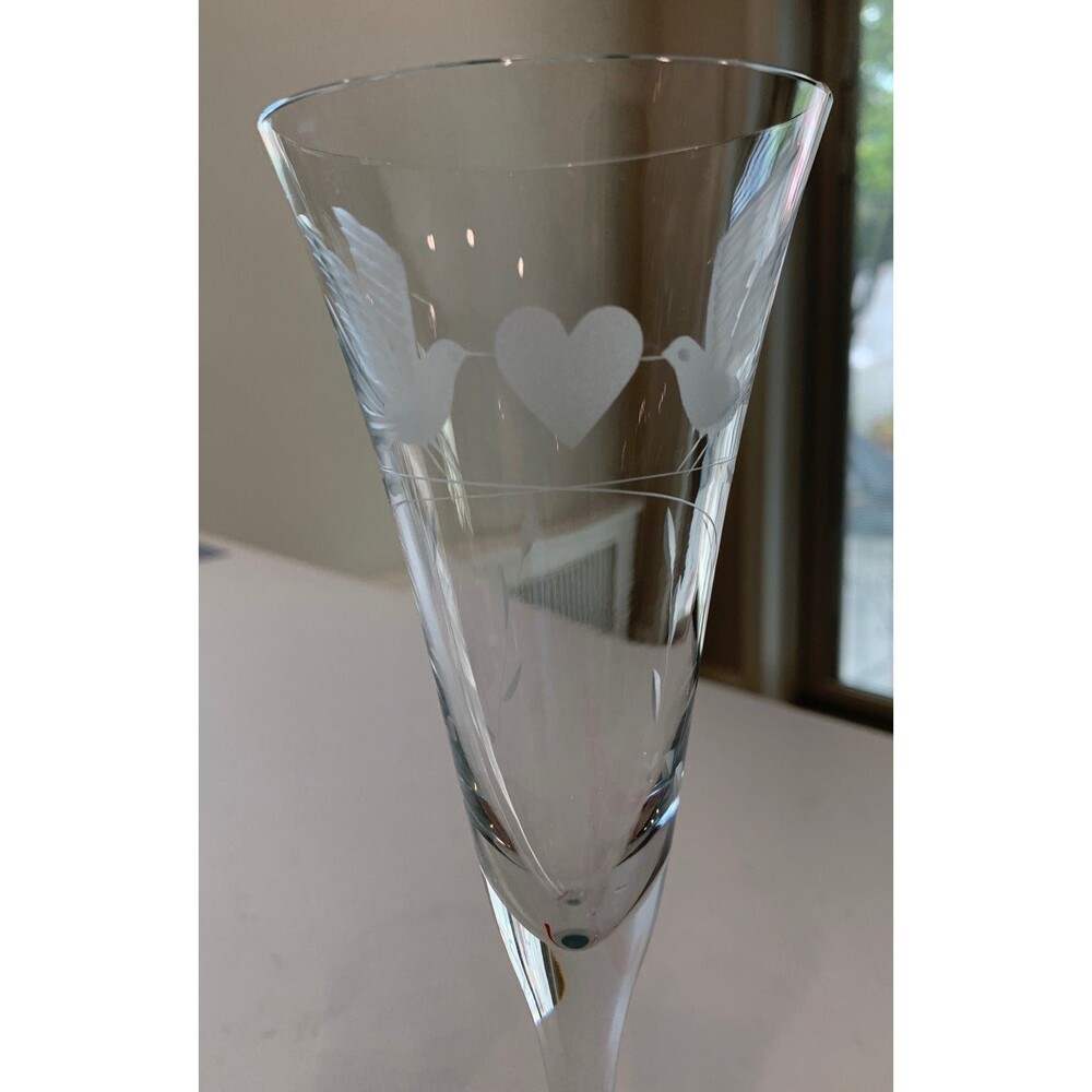 Champagne Glasses set of 2 - Picture 3 of 4